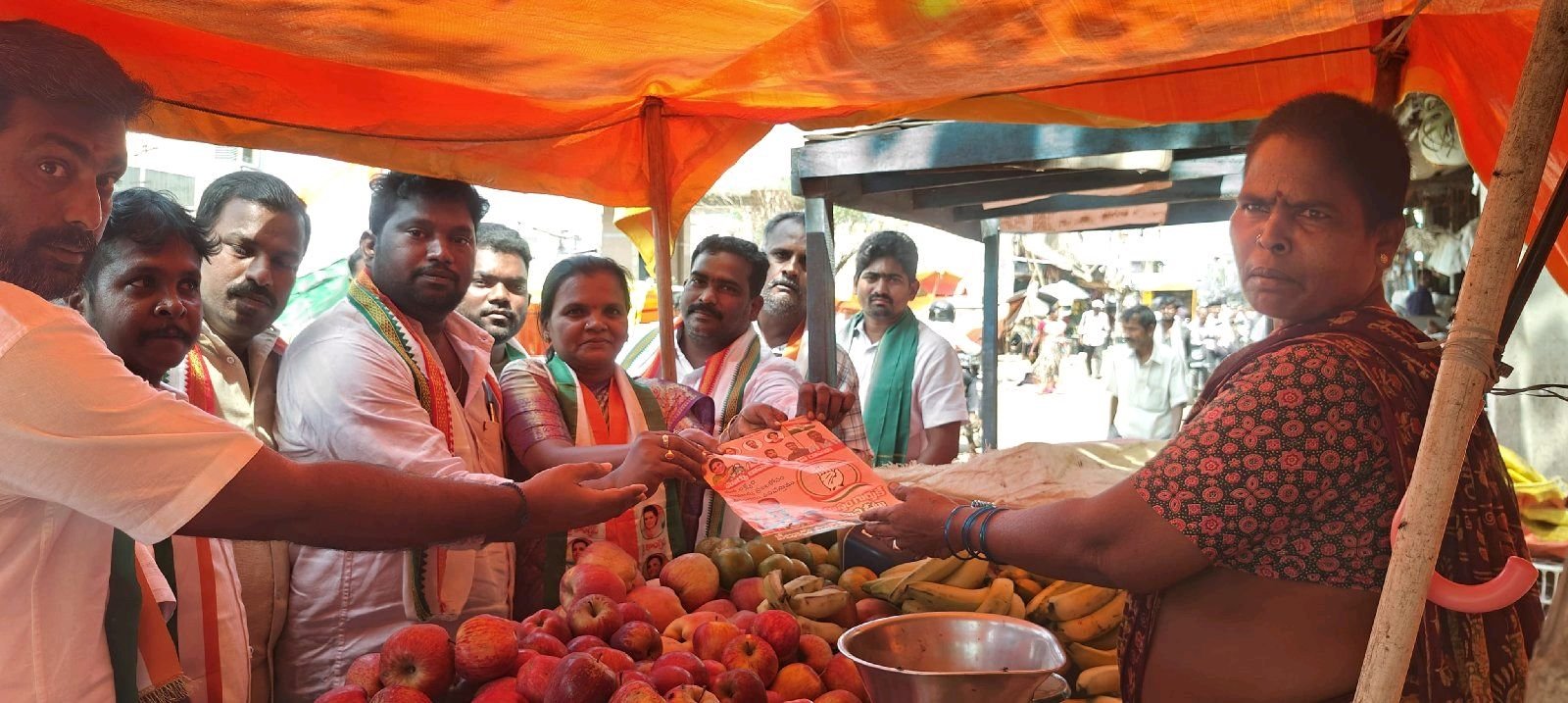 సూళ్లూరుపేటలో కాంగ్రెస్ ప్రచారం