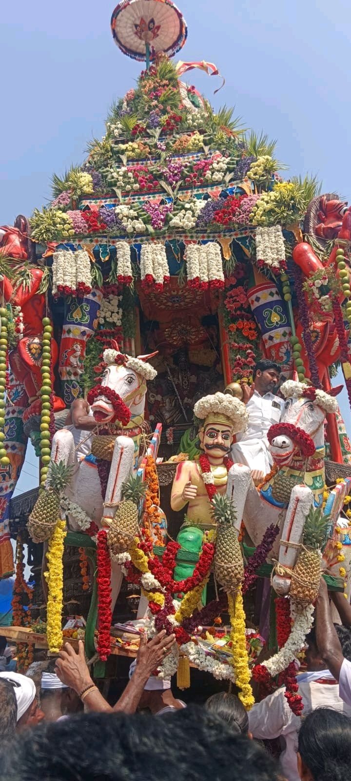 వైభవంగా సుబ్రహ్మణ్యేశ్వర స్వామి రథోత్సవం