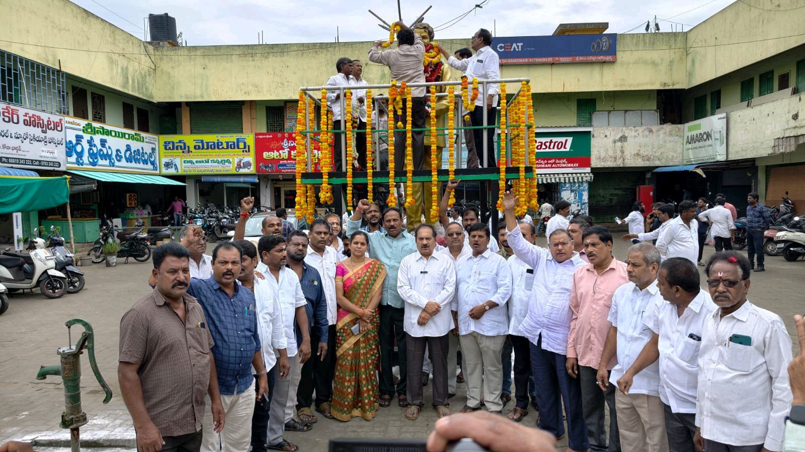 రంగా గారికి తణుకులో ఘన నివాళి..!