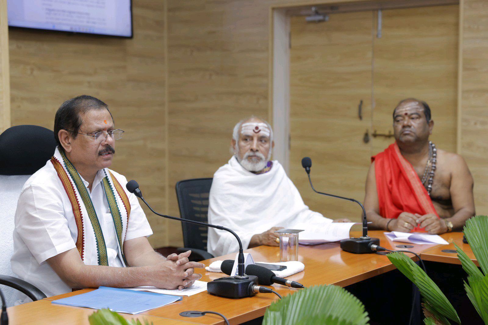 శ్రావణమాస ఏర్పాట్లపై  ప్రాథమిక సమావేశం