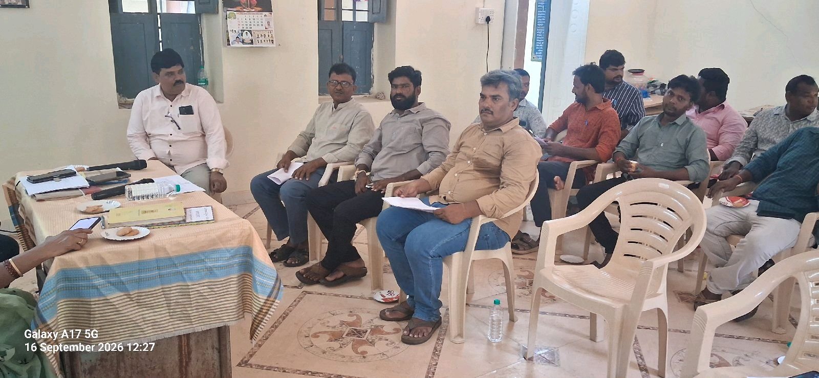 అఖిలపక్ష పార్టీల సమావేశం నిర్వహించిన చిట్టమూరు ఎంపీడీవో