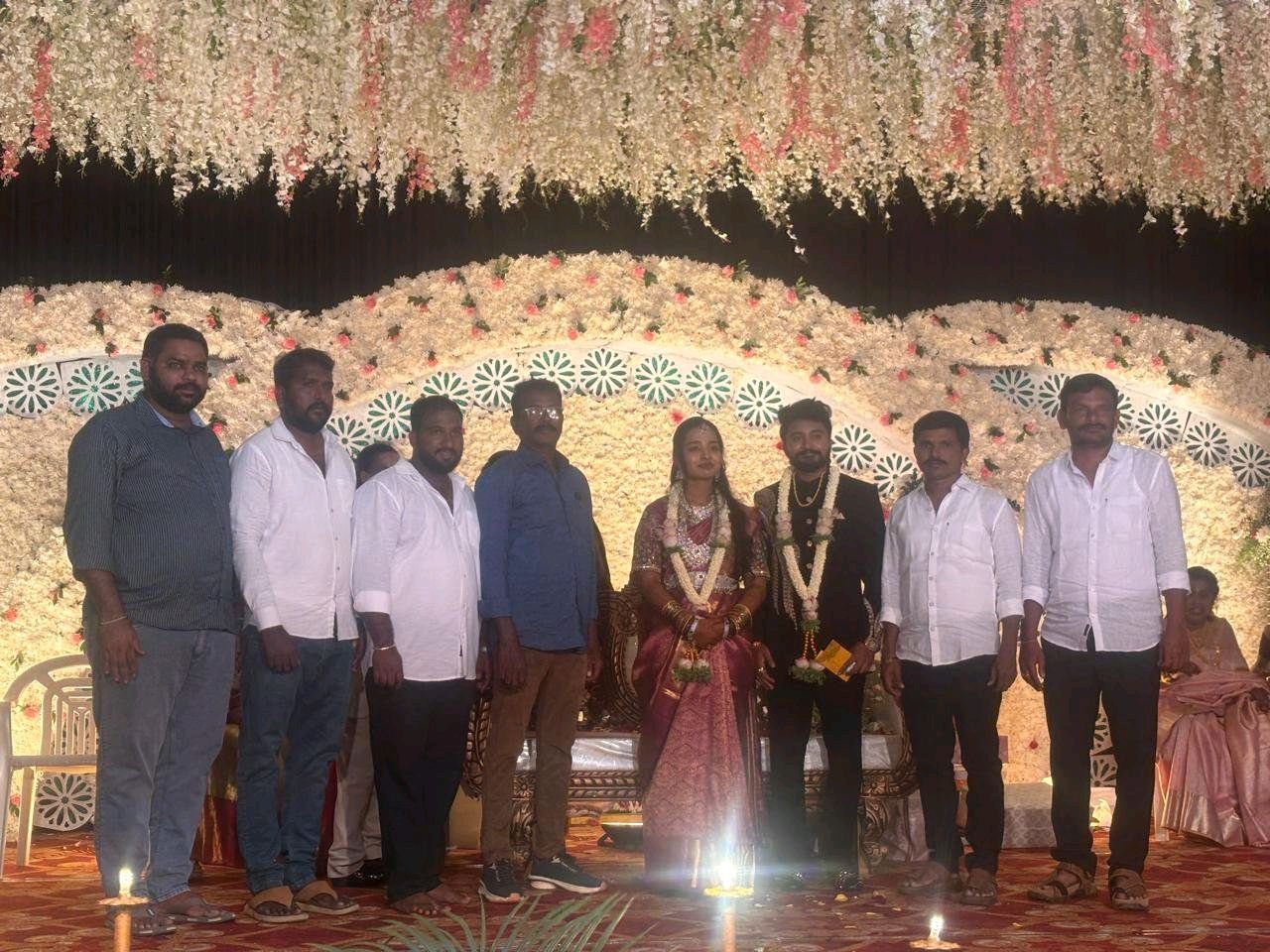 బెంగళూరు మాజీ మేయర్ మనవరాలి పెళ్ళి వేడుకలో  గూడా సోము