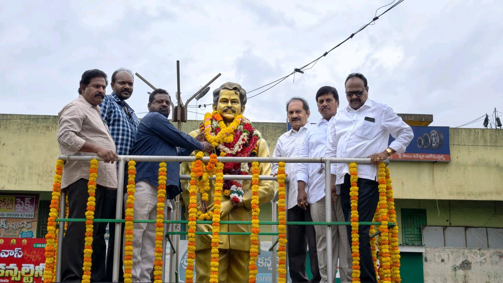 రంగా గారికి తణుకులో ఘన నివాళి..!