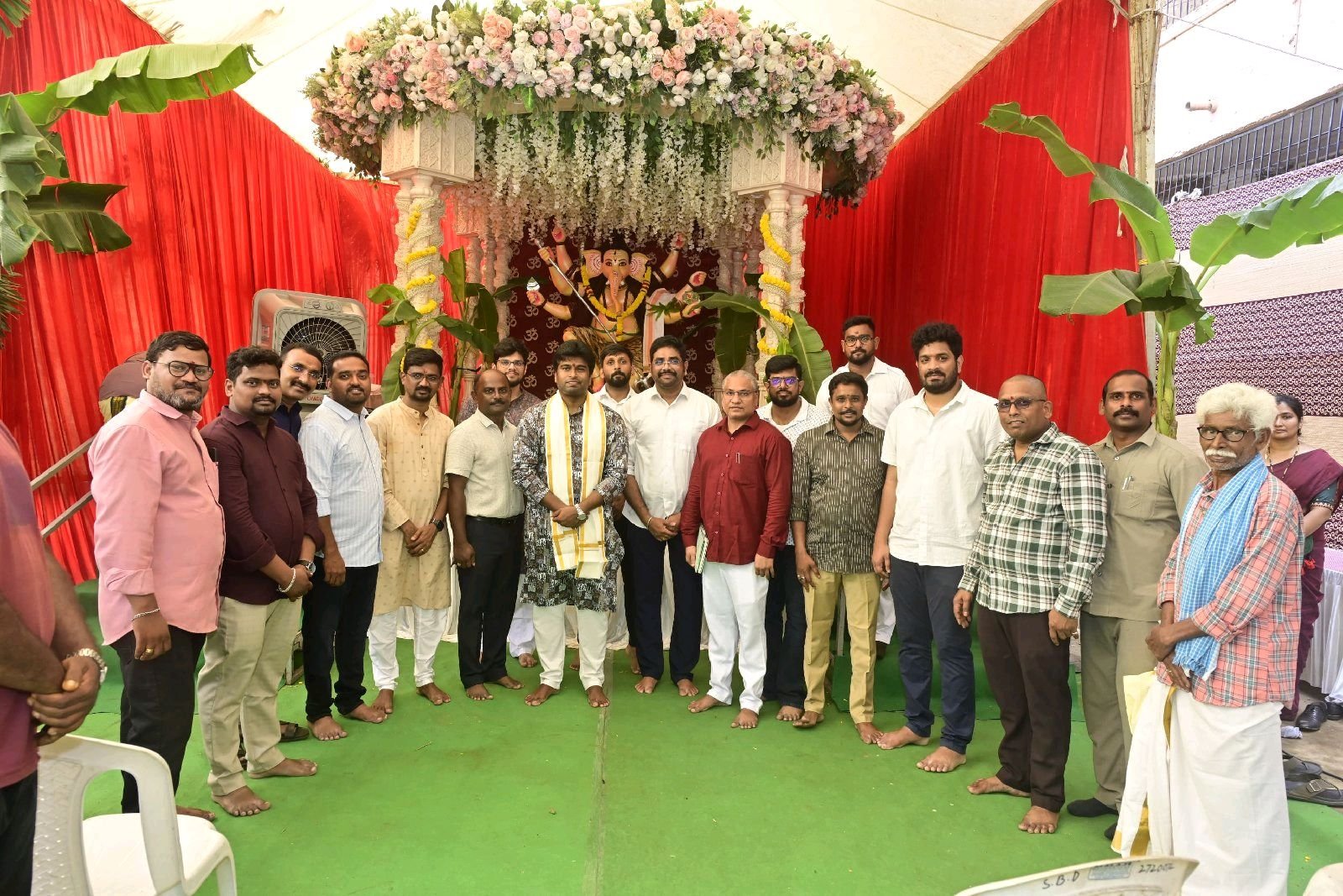 విశాఖ జిల్లా కలెక్టర్ ఆఫీస్ ప్రాంగణంలో వినాయక చవితి