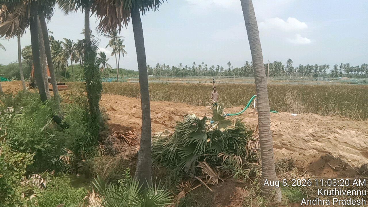చేపల చెరువు తవ్వకాన్ని అడ్డుకున్న సీతనపల్లి గ్రామస్తులు