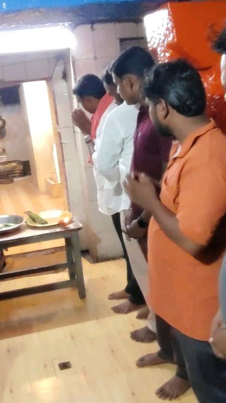 మోదీ జన్మదినం సందర్భంగా శివాలయంలో దీపారాధన