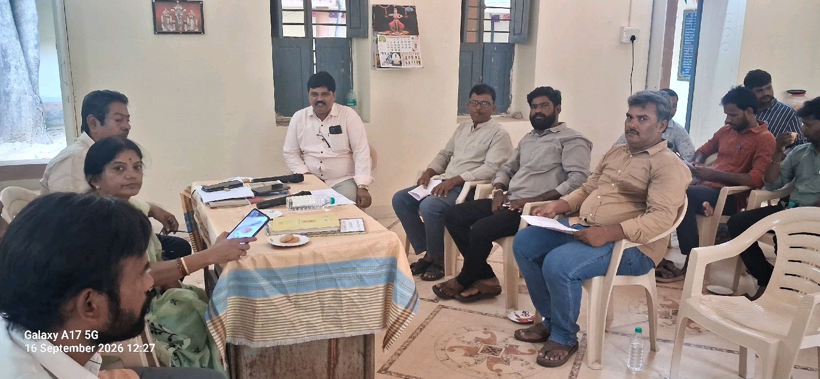 అఖిలపక్ష పార్టీల సమావేశం నిర్వహించిన చిట్టమూరు ఎంపీడీవో