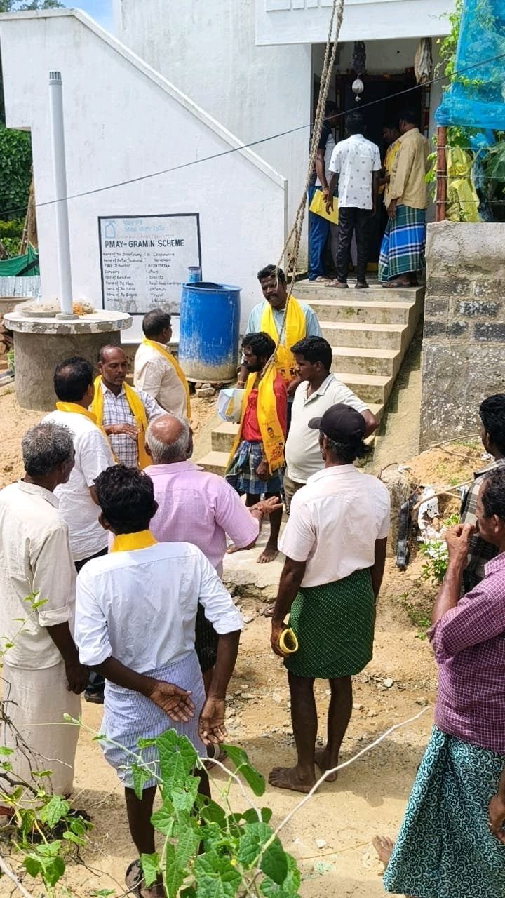 కోగిలి పంచాయతీలో టీడీపీ ప్రచార జోరు