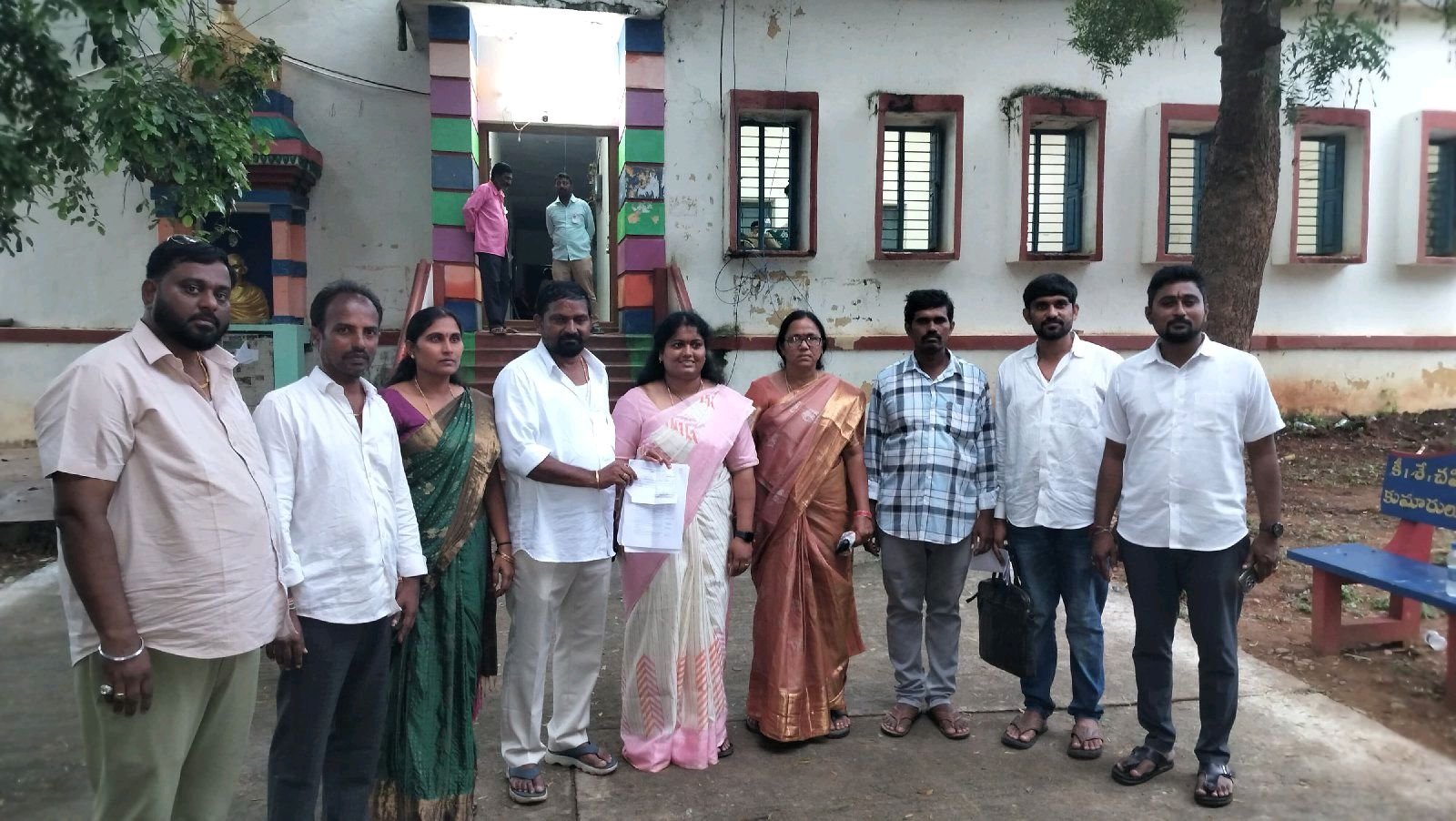 టీడీపీ ఎంపీపీ అభ్యర్థిగా చింతల కళావతి నామినేషన్