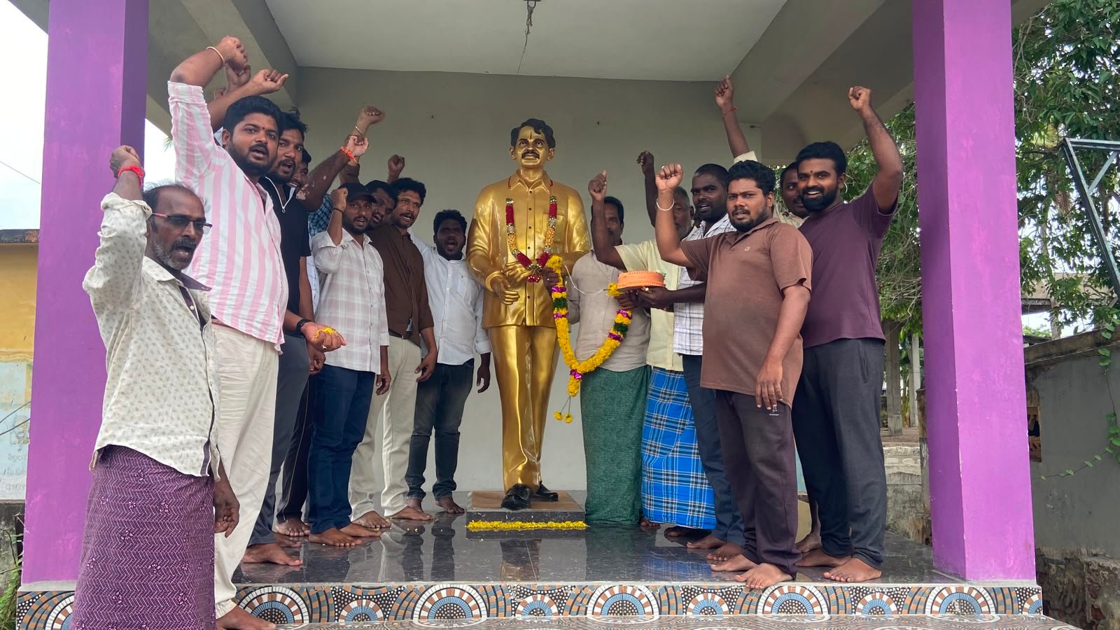 బంటుమిల్లి, కృత్తివెన్ను మండలాల్లో ఘనంగా వంగవీటి జయంతి