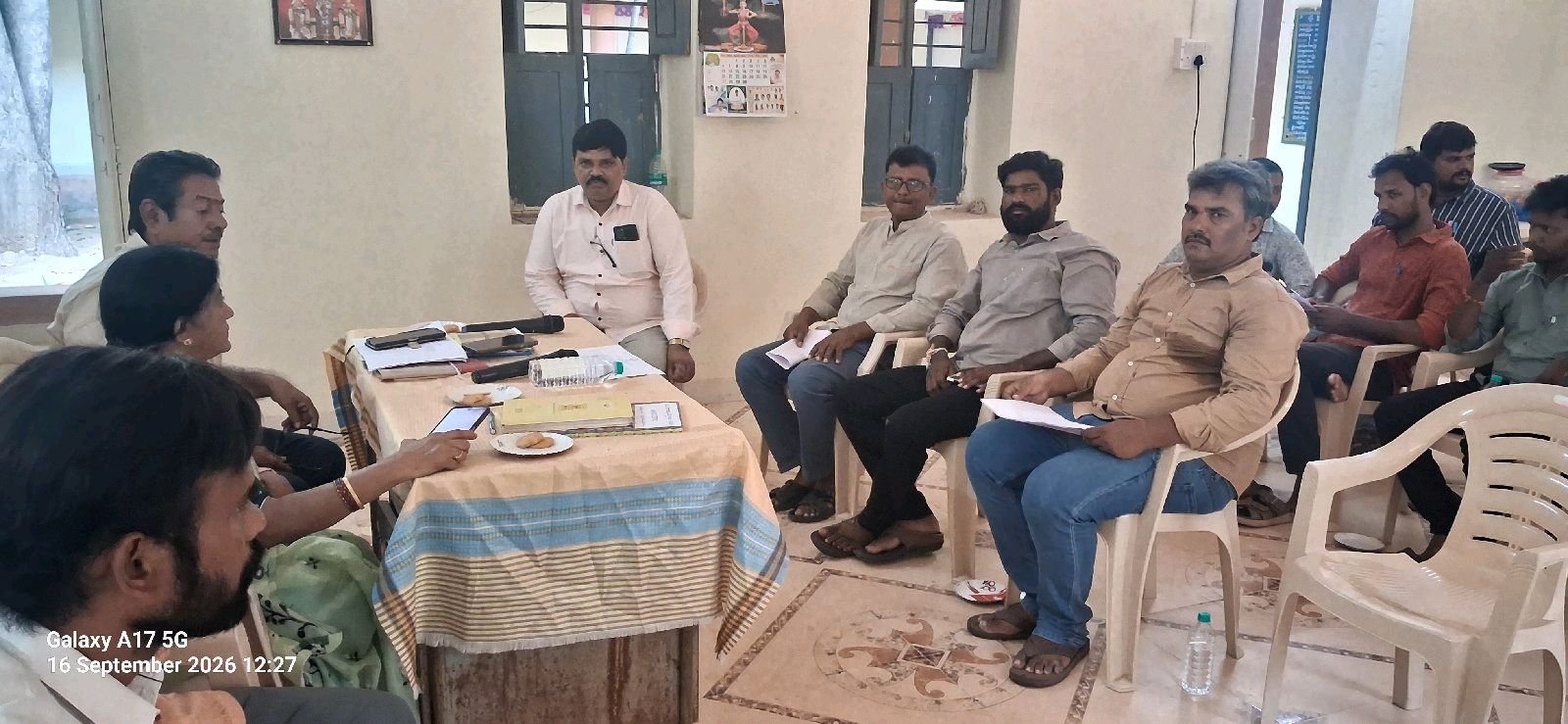 అఖిలపక్ష పార్టీల సమావేశం నిర్వహించిన చిట్టమూరు ఎంపీడీవో