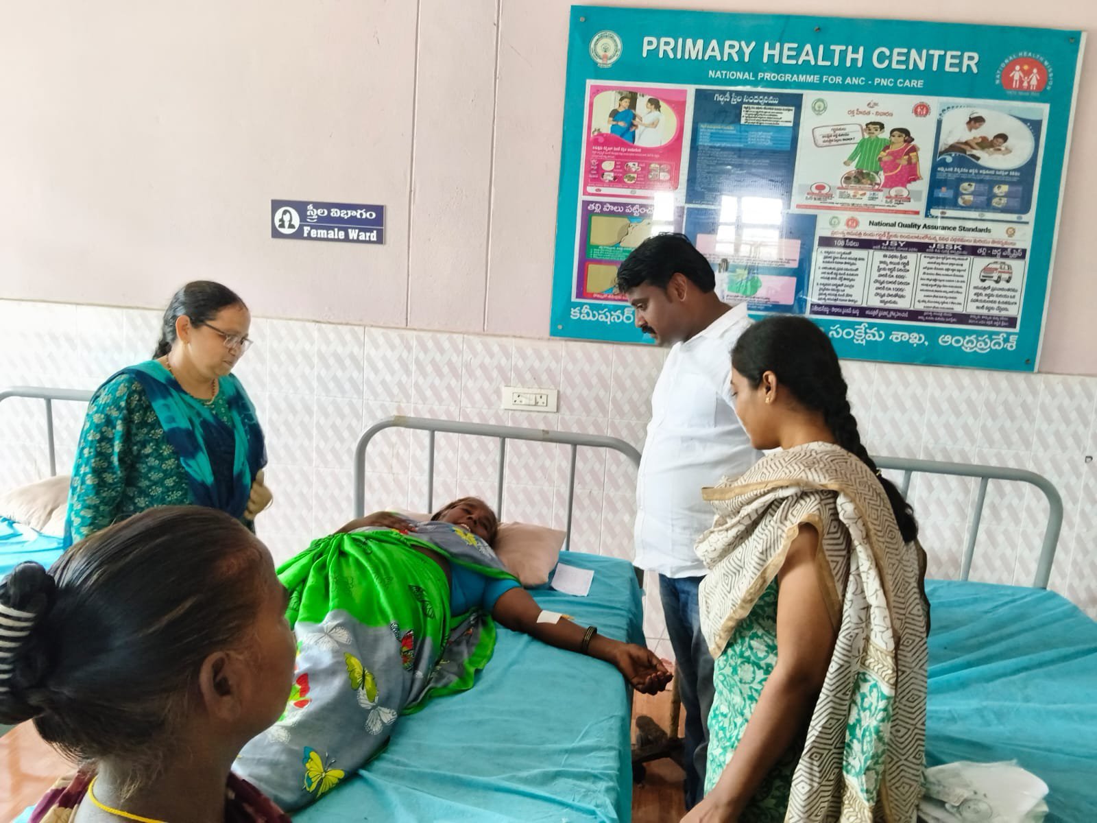 పాఠశాలలను, ఆసుపత్రినీ ఆకస్మికంగా తనిఖీ చేసిన MPP చినబాబు
