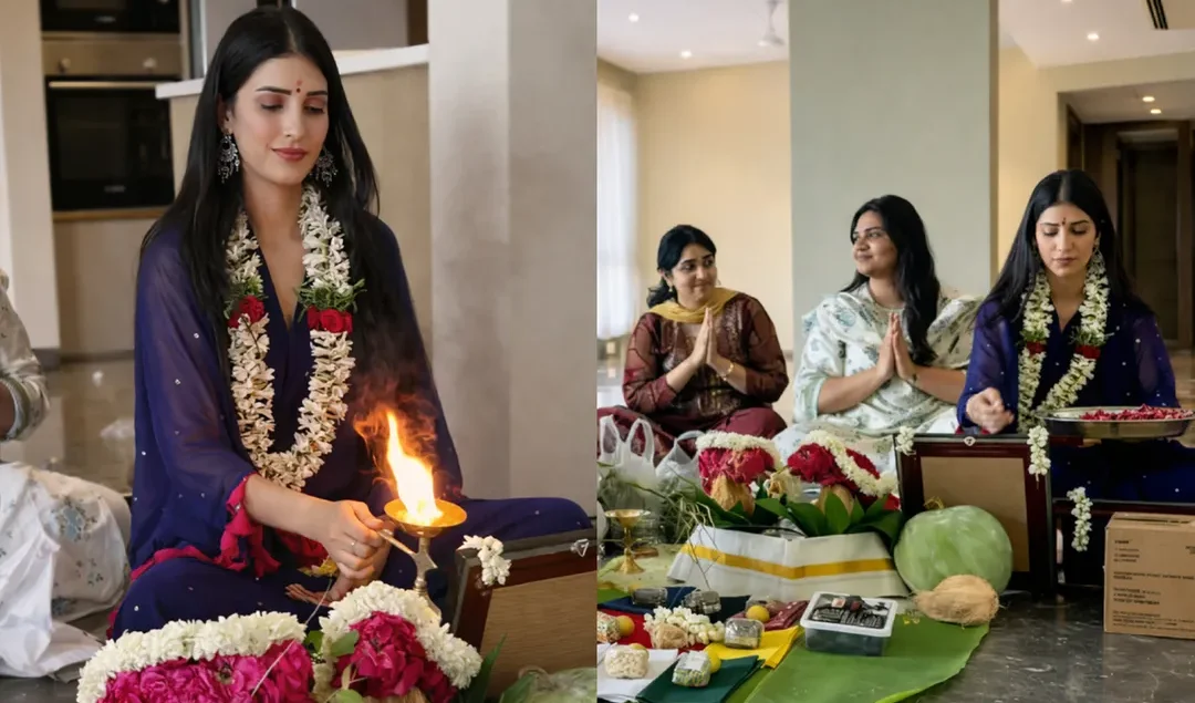 కొత్త ఇంట్లోకి శ్రుతి. తండ్రి కమల్ హాసన్ గైర్హాజరుపై చర్చ