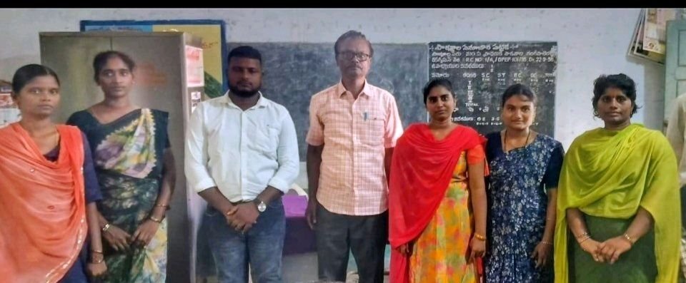 గంగపాలెం స్కూల్ విద్యా కమిటీ చైర్మన్ గా G చిన్న బాబు