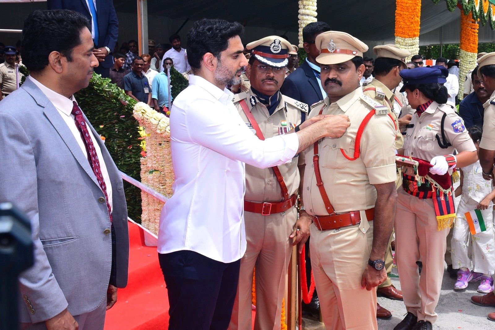 ఇబ్రహీంపట్నం చెప్పు. సీ.ఐ. A. సుబ్రహ్మణ్యం కి సేవ పతకం.