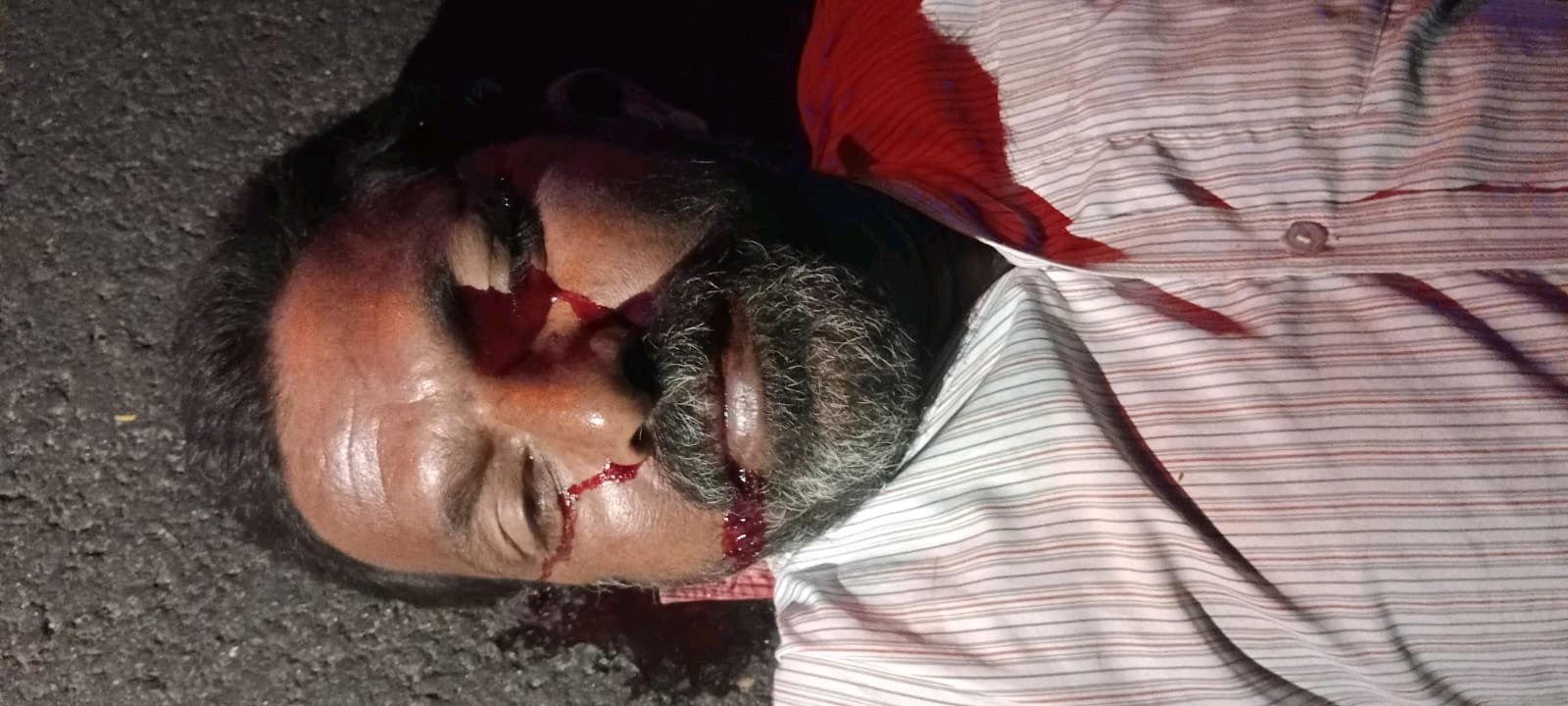 బైక్ యాక్సిడెంట్  లో గుడిగుంట్ల నారాయణ మృతి