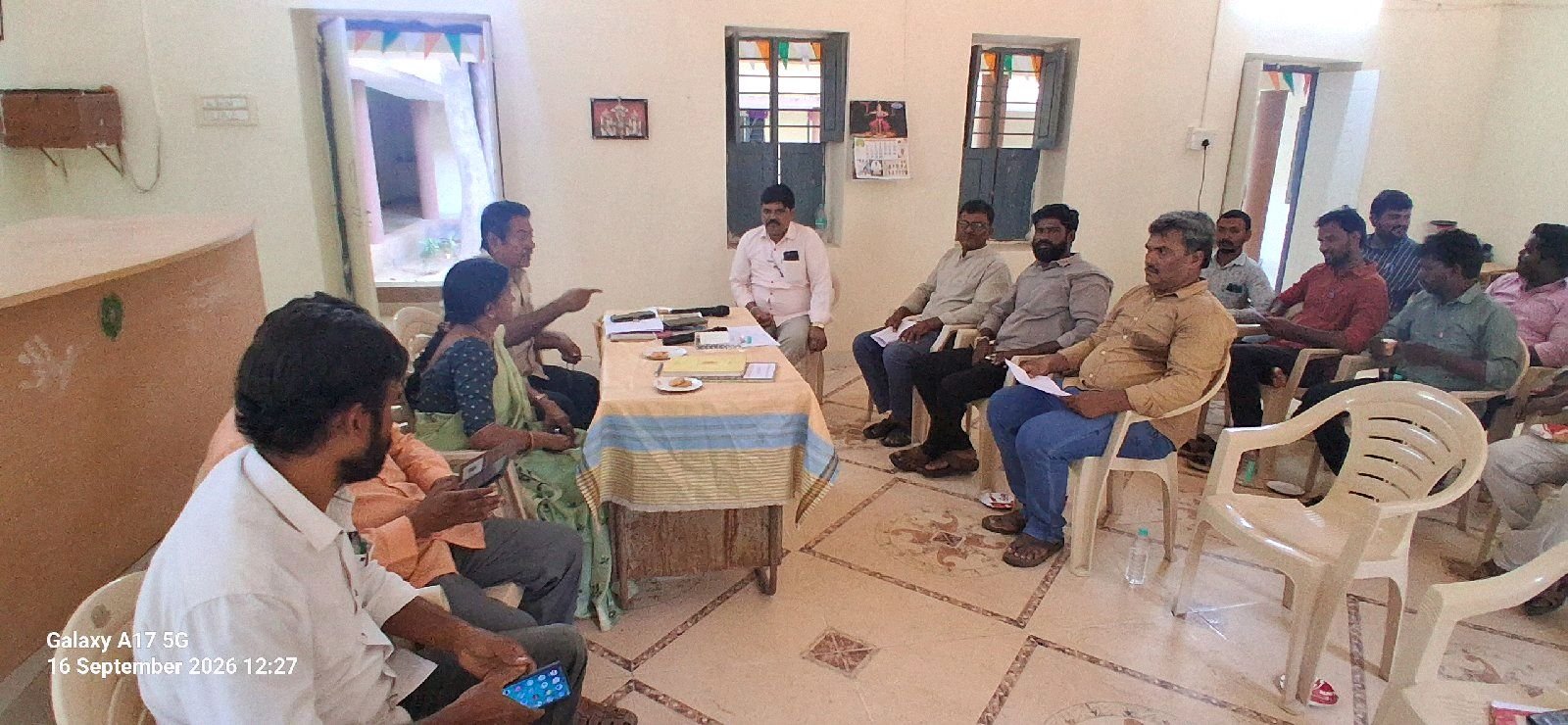 అఖిలపక్ష పార్టీల సమావేశం నిర్వహించిన చిట్టమూరు ఎంపీడీవో