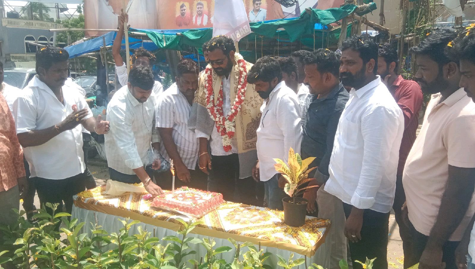 ఘనంగా జనసేన సీనియర్ నాయకులు AN బాబు జన్మదిన వేడుకలు.....