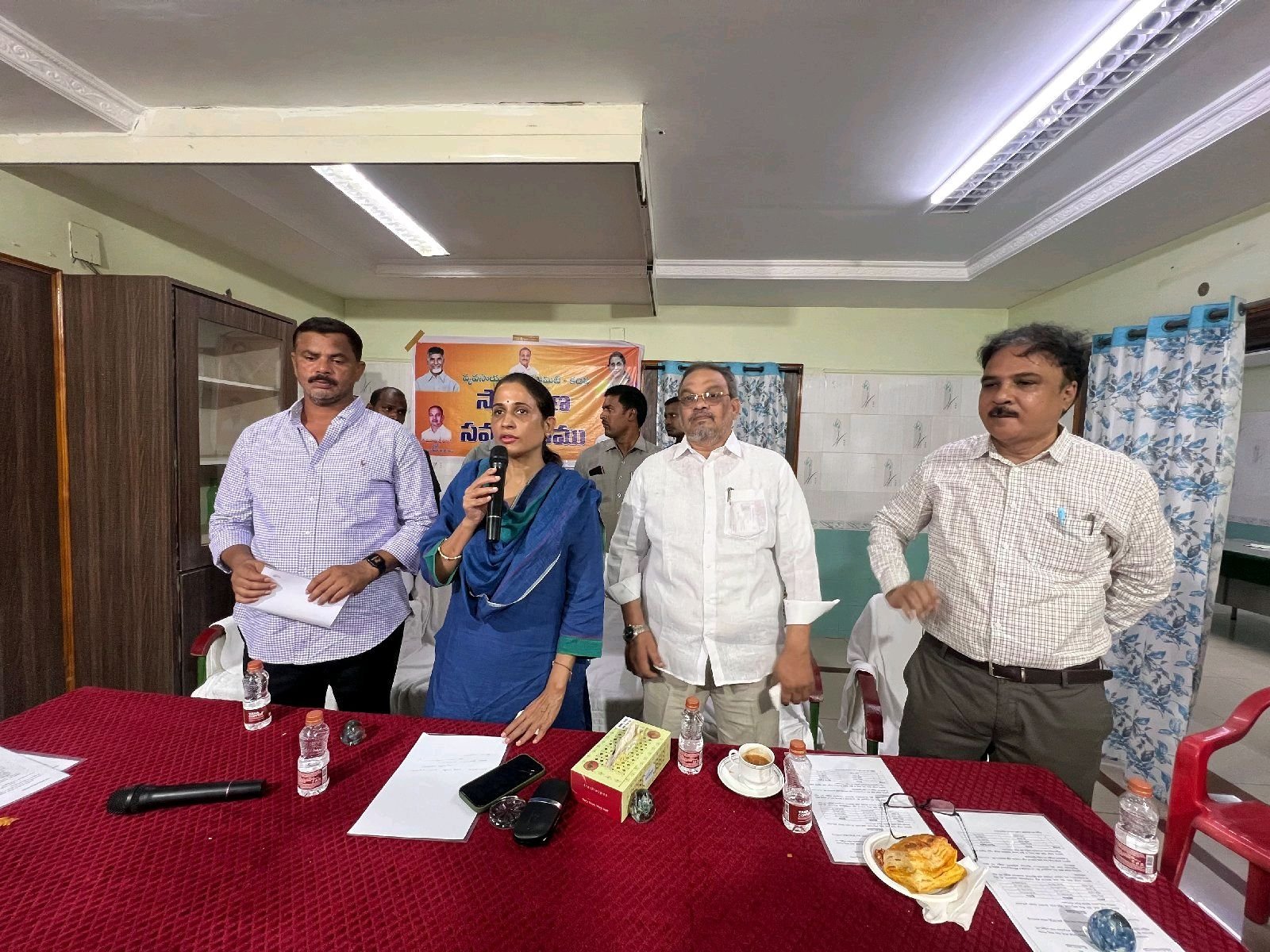 కడప వ్యవసాయ మార్కెట్ కమిటీ సర్వసభ్య సమావేశంలో పాల్గొన్న