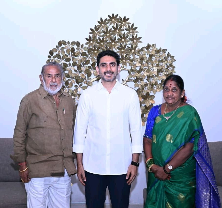 లోకేష్ ను మర్యాద పూర్వక కలయిక