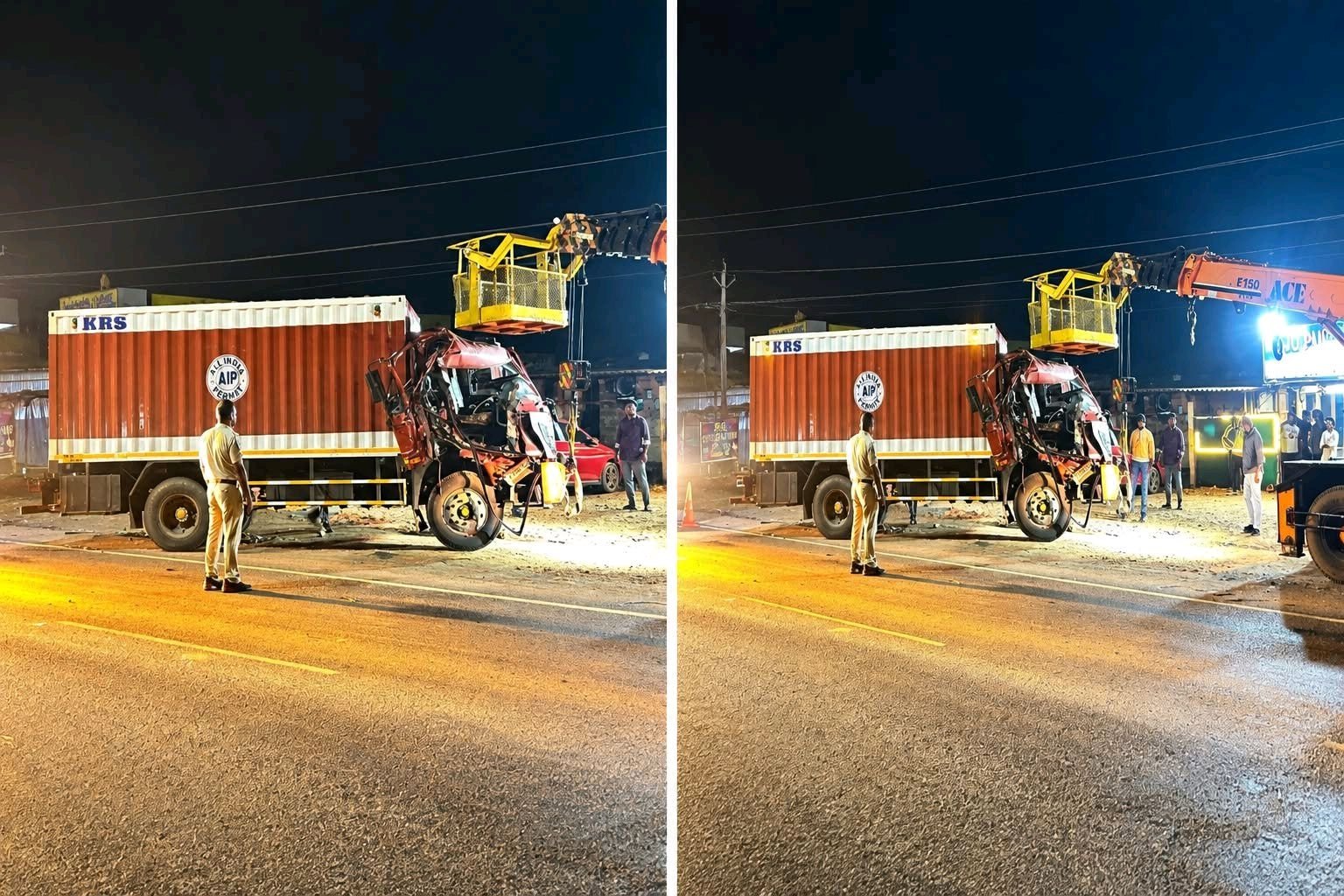 సూళ్లూరుపేట హైవేపై ఘోర ప్రమాదం