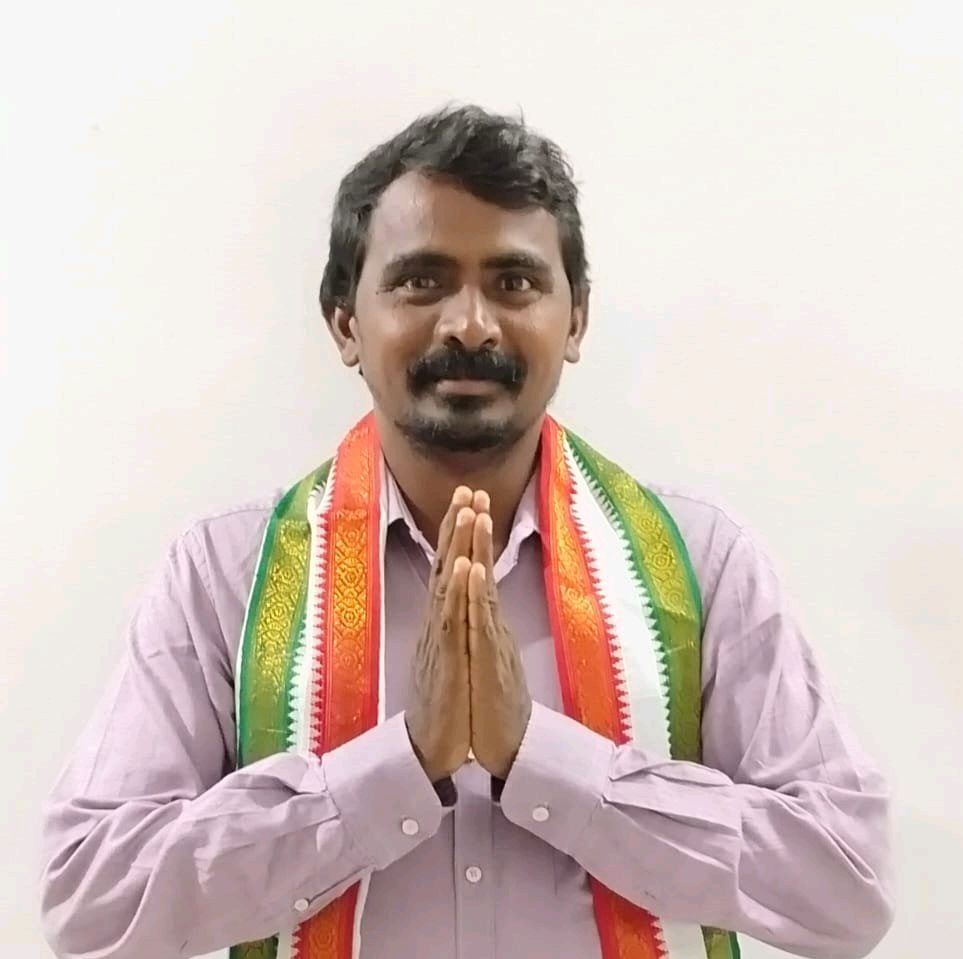 కనిగిరి జడ్పిటిసి కాంగ్రెస్ అభ్యర్థిగా వేల్పుల రాజశేఖర్