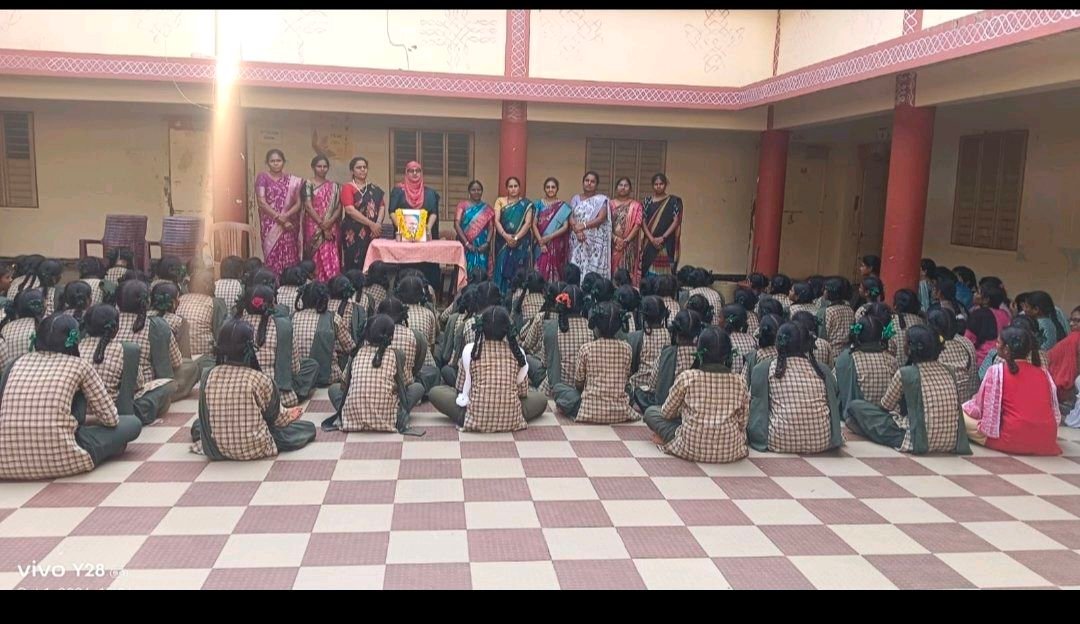 KGBV స్కూల్ సి. యస్. పురంలో ఘనంగా మహాత్మ గాంధీ జయంతి
