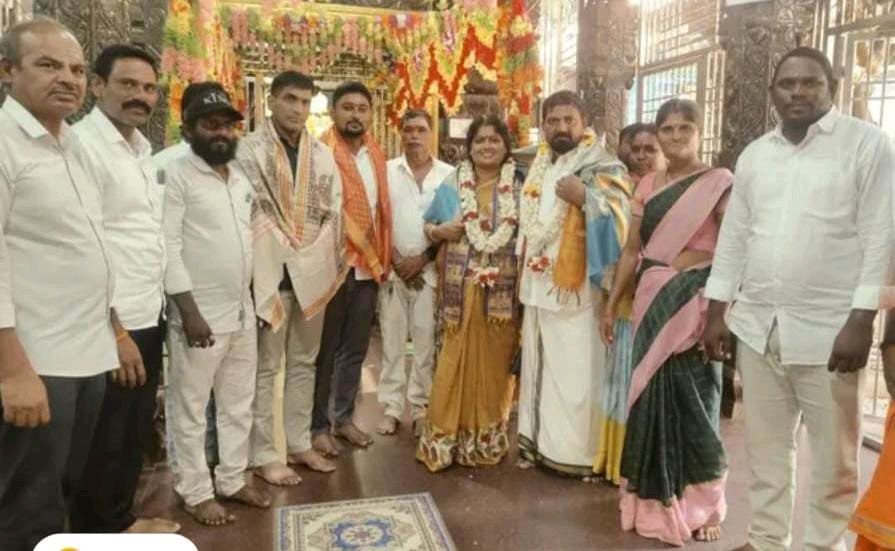 ఘటిక సిద్ధేశ్వరుడి సన్నిధిలో చింతల దంపతులు పూజలు