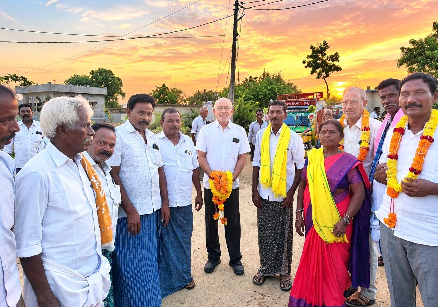 గుండువారిపల్లిలో మేడా రెడ్డమ్మ ప్రచారం