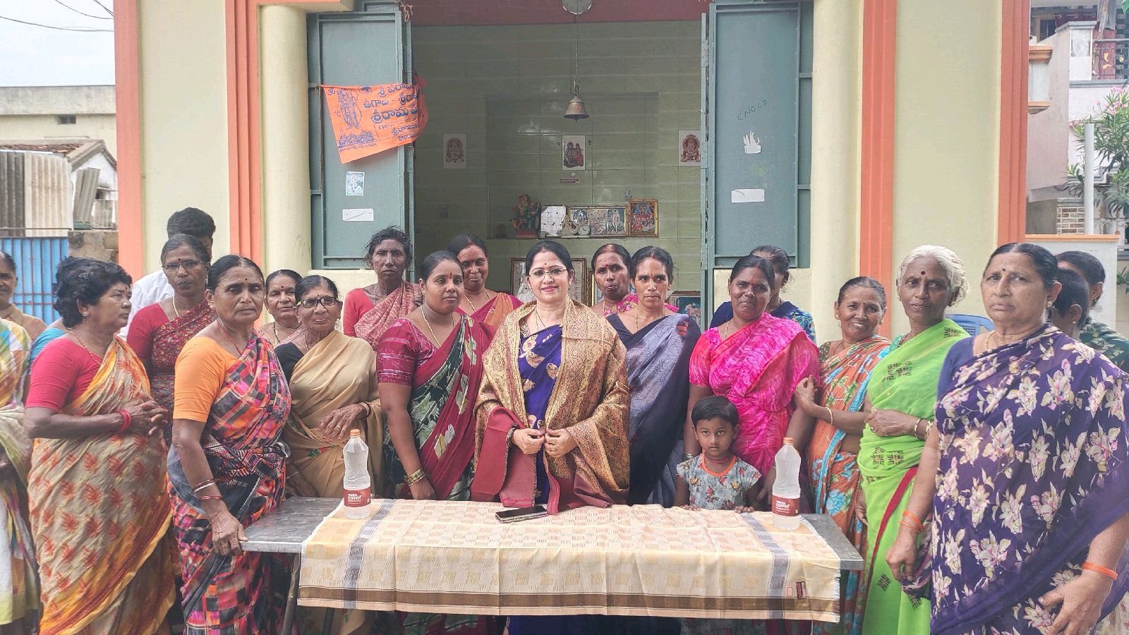 రామాలయానికి పంచలోహ విగ్రహాలఇస్తాు కల్యాణం: శాంతికుమారి
