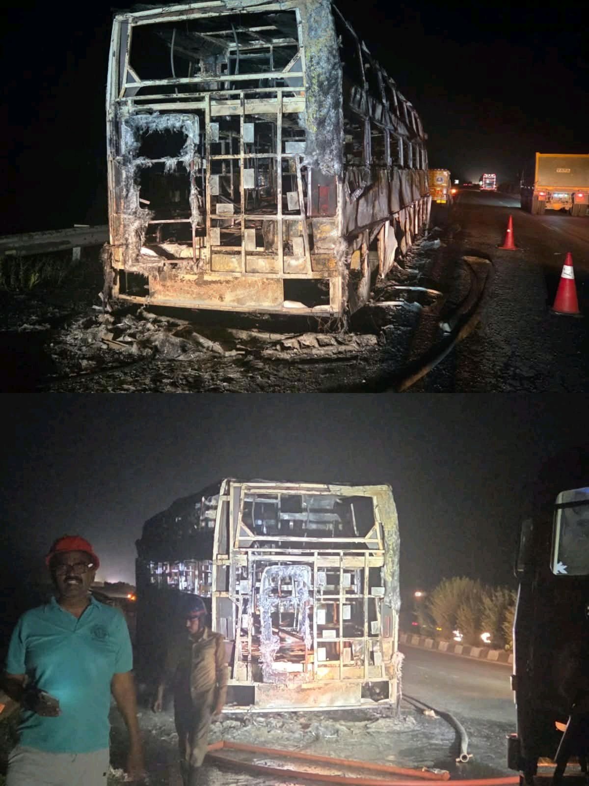 డ్రైవర్ సమయస్ఫూర్తితో 22 మంది సురక్షితం