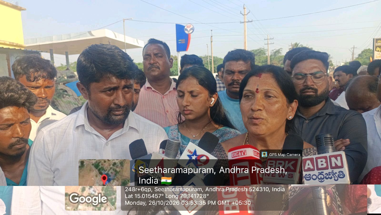 తిరస్కరణ సమాధానం చెప్పాలన్న మాజీ ఎంపీపీ పద్మావతి