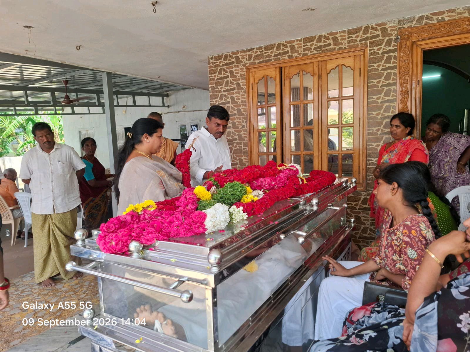 గాలి రామకృష్ణారెడ్డికి సర్వేపల్లి జనసేన నేతలు నివాళి