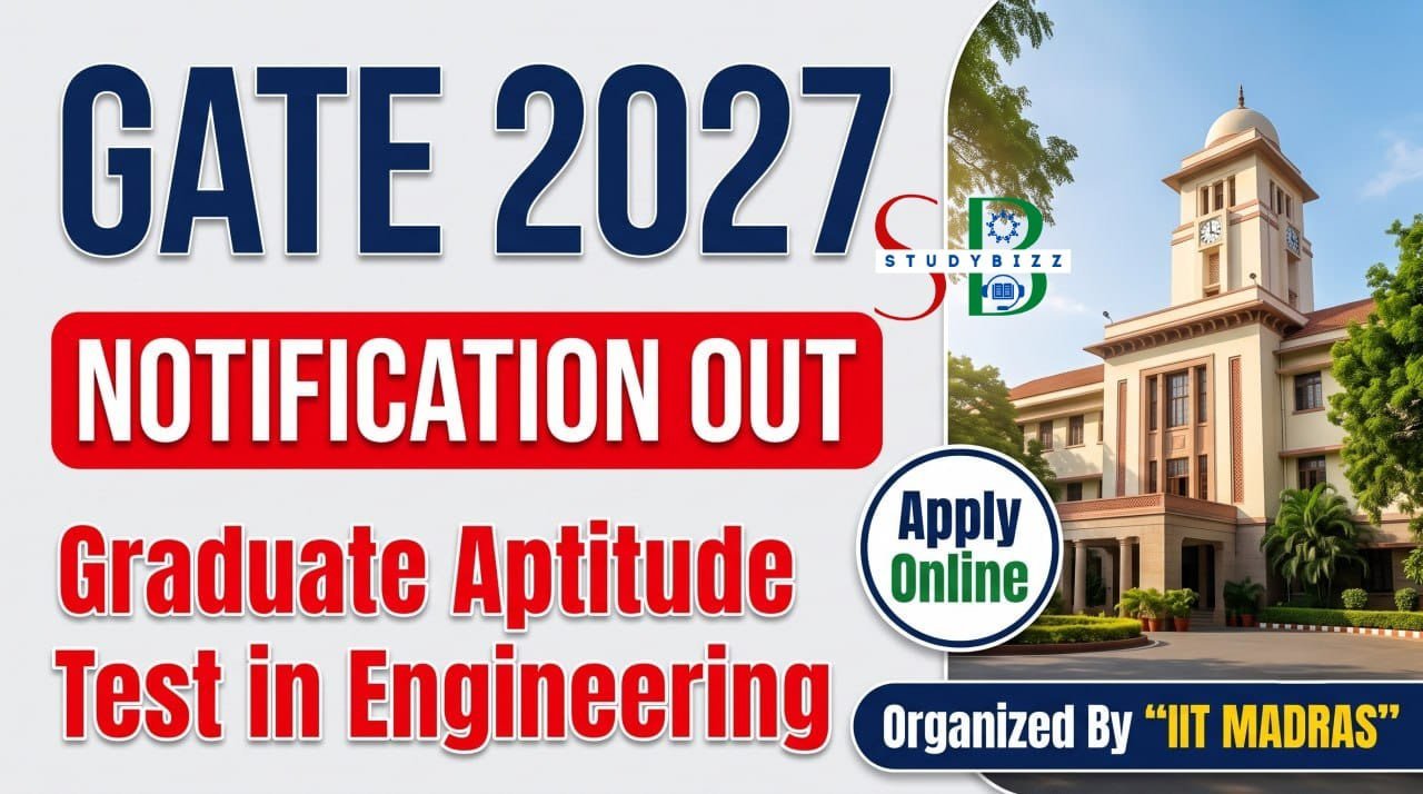 GATE 2027 నోటిఫికేషన్ విడుదల కొత్త RA పేపర్