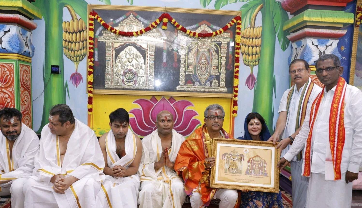 మల్లన్నను దర్శించుకున్న బీహార్ మంత్రి