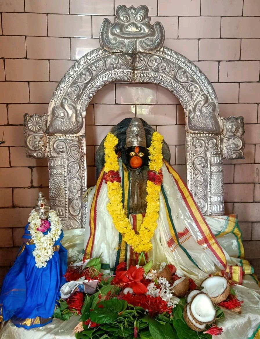 గూడూరు మండలం మల్లవోలు హనుమాన్ దేవాలయంలో చోరీ......