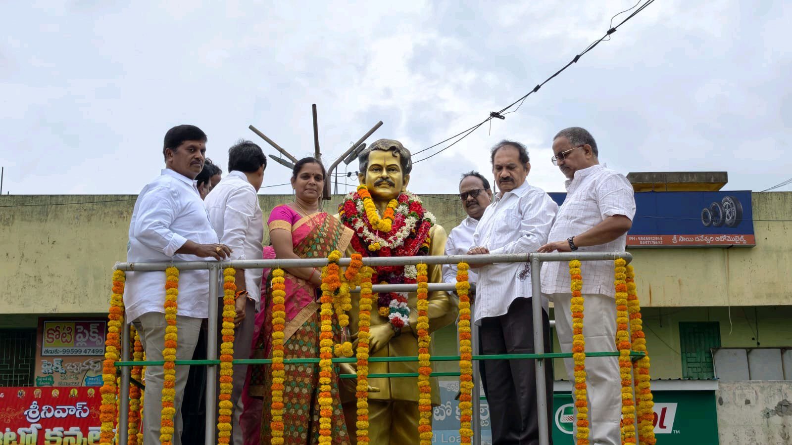 రంగా గారికి తణుకులో ఘన నివాళి..!