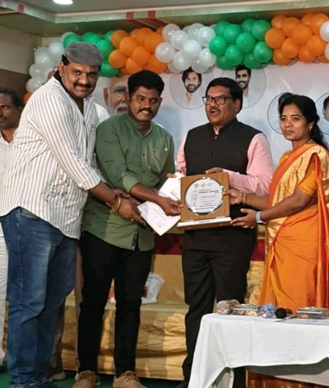 కంకణంపాడు గ్రామపంచాయతీకి స్వచ్ఛ ఆంధ్ర అవార్డు