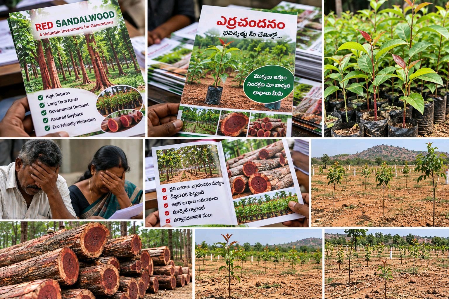 ఎర్రచందనం పేరుతో మోసపోయిన సామాన్య ప్రజలు.. న్యాయం ఎక్కడ?