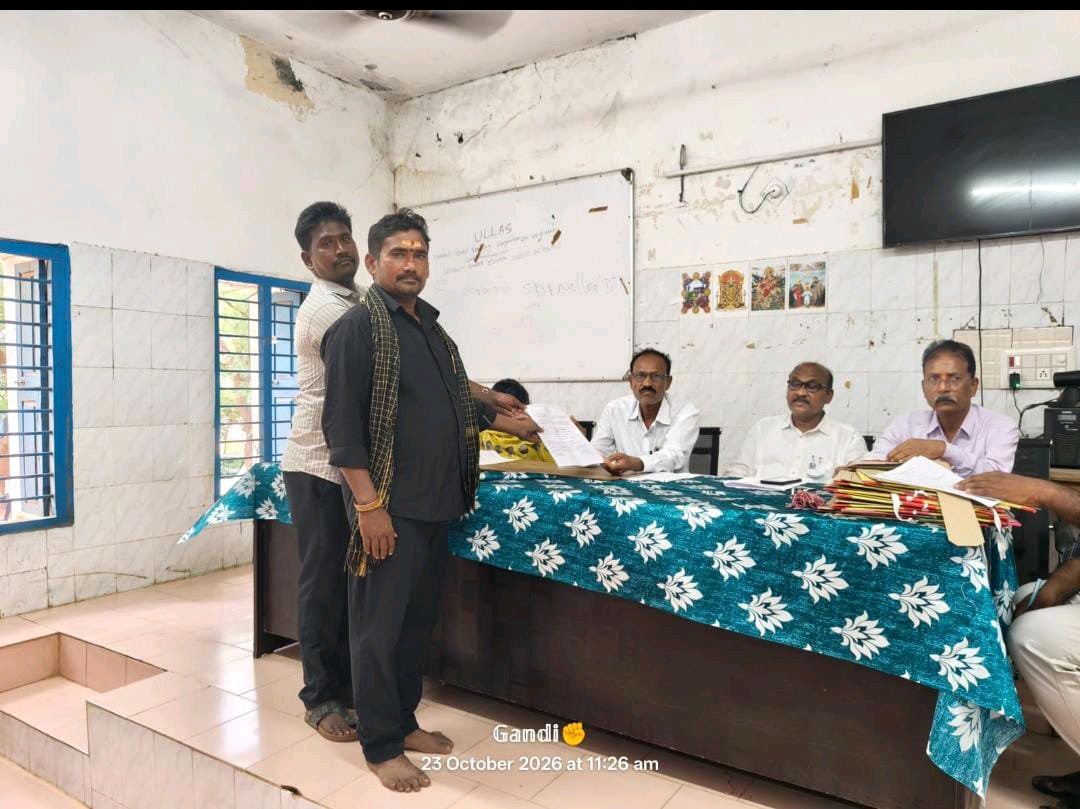 నెమలిదిన్నె ఎంపీటీసీ జనసేన అభ్యర్థిగ బోగినేని కాశీ గాంధీ