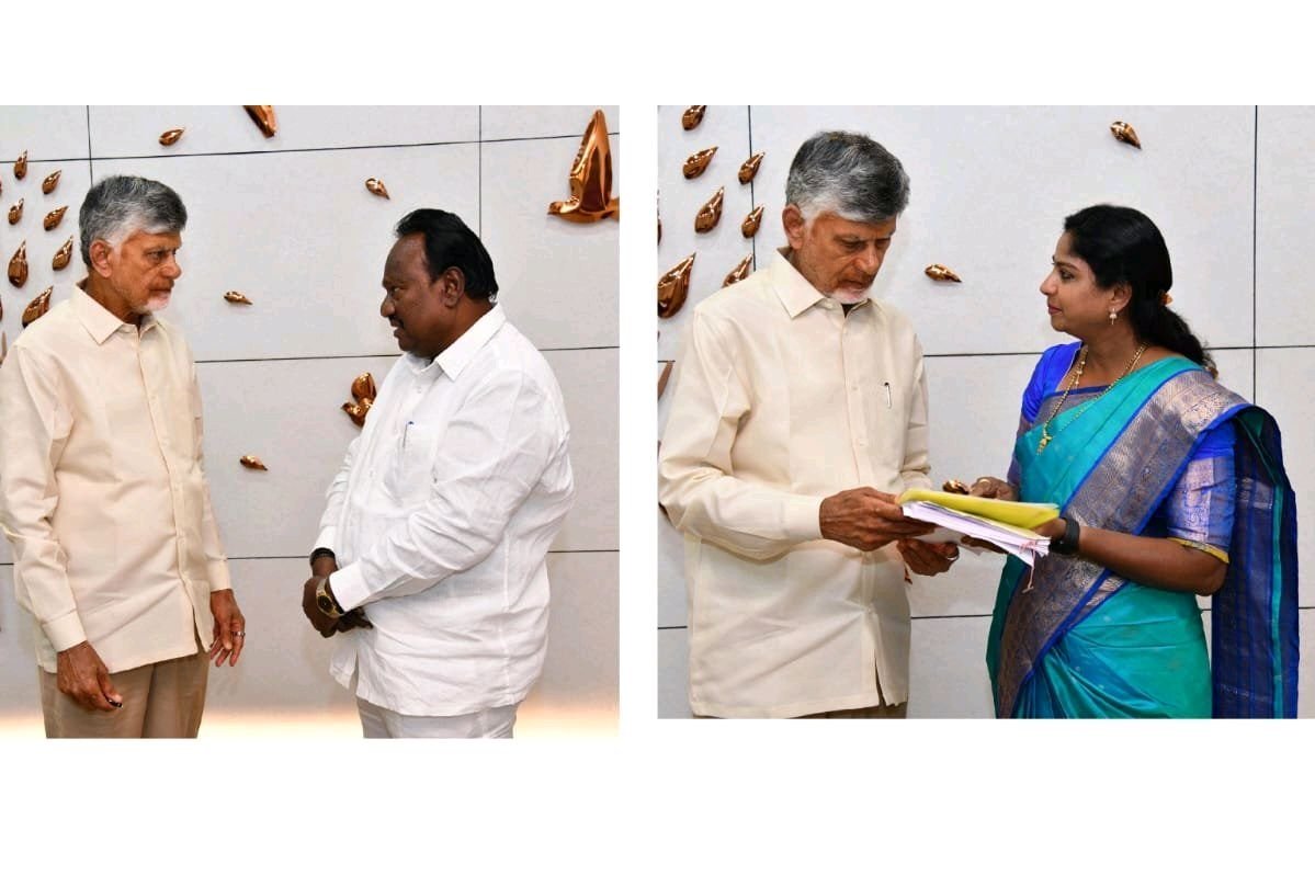 కాళంగి బ్రిడ్జి కోసం సీఎంను కలిసిన ఎమ్మెల్యే విజయశ్రీ