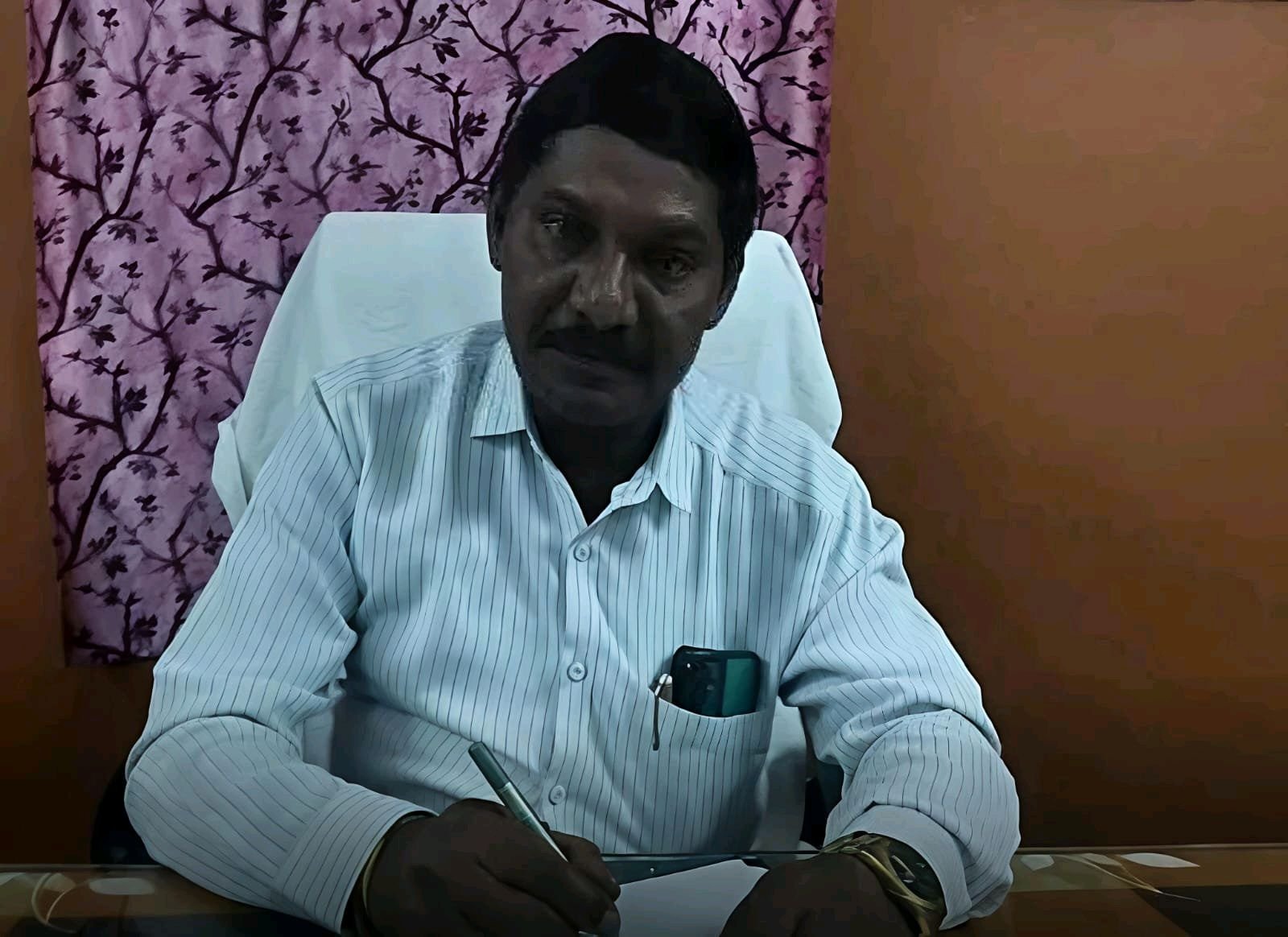 *అన్నమయ్య జిల్లా డీఎంహెచ్ వోగా శ్రీనివాసులు*