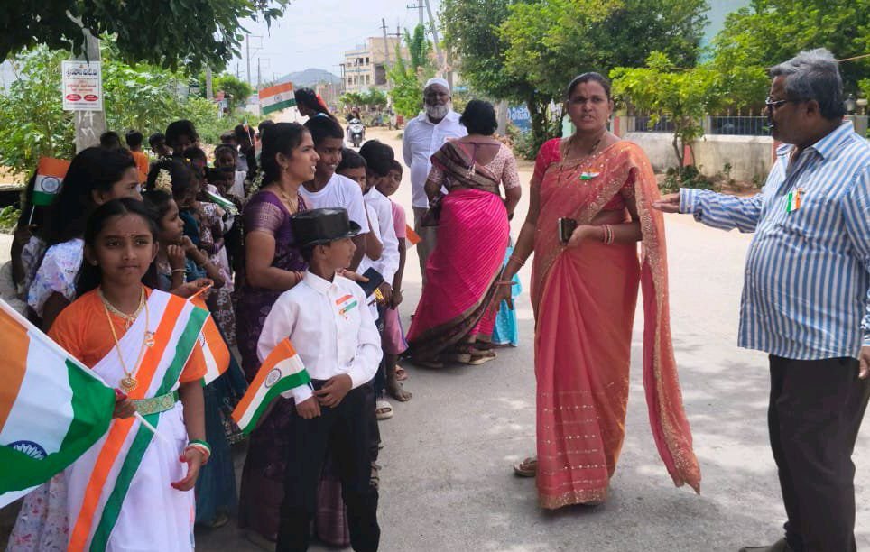 🇮🇳మండలంలో ఘనంగా 80 వ స్వాతంత్ర దినోత్సవ వేడుకలు 🇮🇳