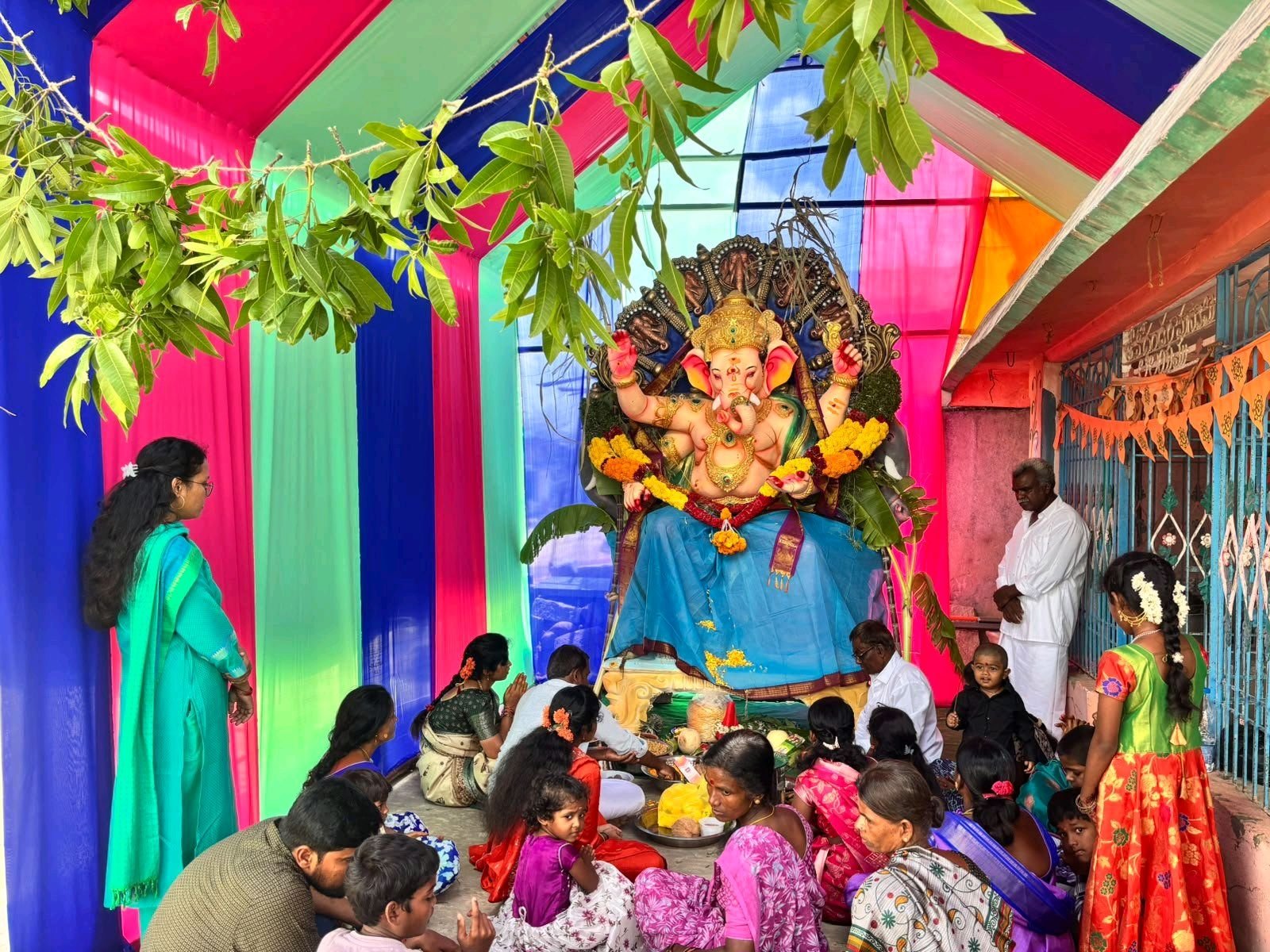 పందిళ్లపల్లి లో వింకాయకుడుని సంబరాలు