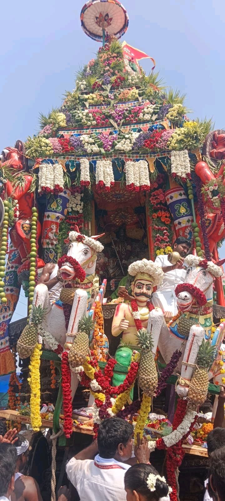 వైభవంగా సుబ్రహ్మణ్యేశ్వర స్వామి రథోత్సవం