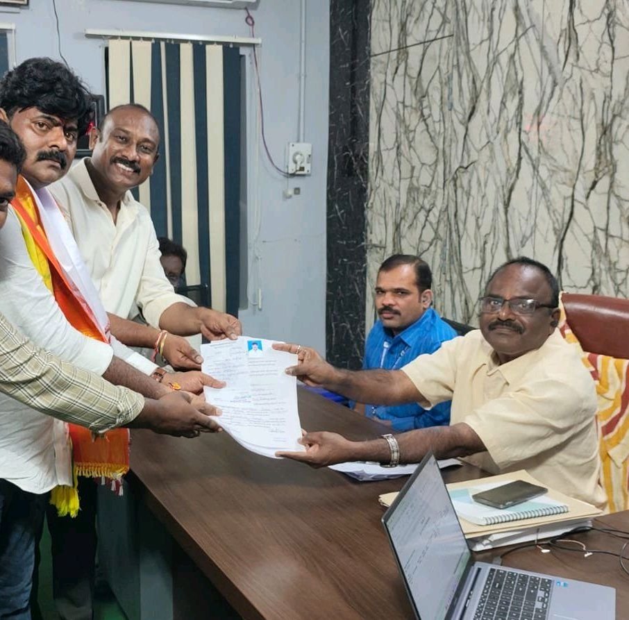 కూటమి బలపరిచిన  MPTC -2 అభ్యర్థిగా ఆకుల వీర్రాజు 📝