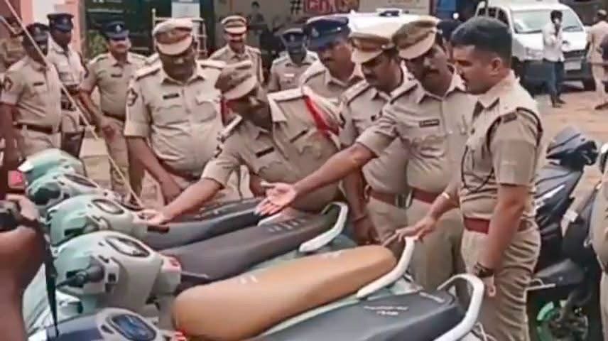 ఒక్క కేసు 35 లక్షలు విలువైన 35 బైకులు స్వాధీనం