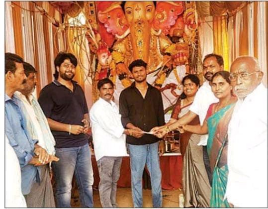 గణనాథుని మండపాలకు టీడీపీ నేతల ప్రోత్సాహం