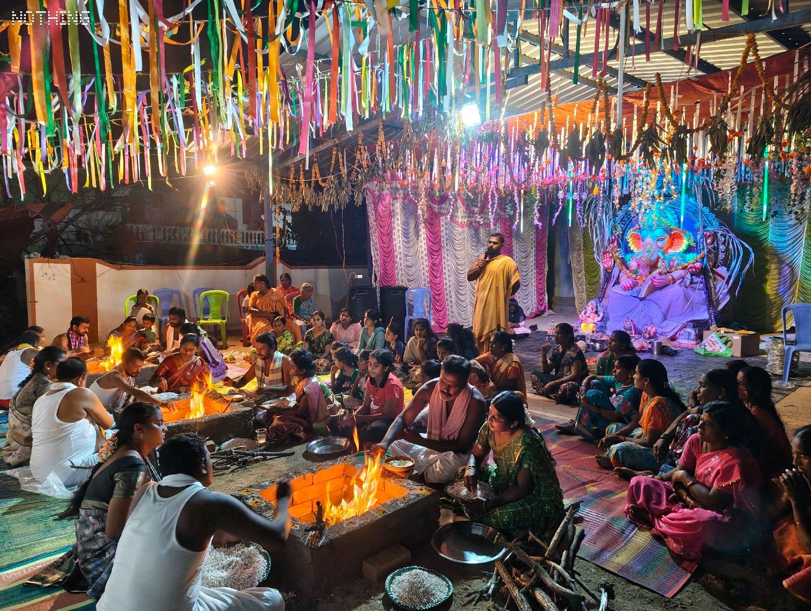 సురభి వినాయక  చవితి ఉత్సవంలో వరుణ యాగం