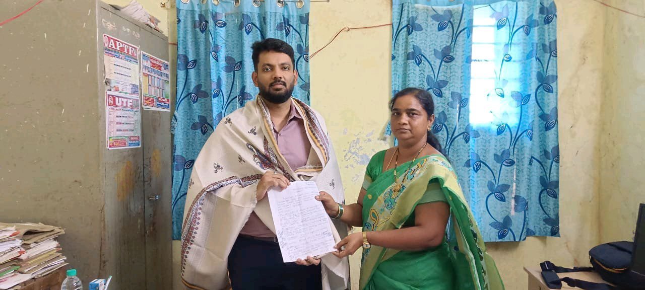 స్వప్రయోజనం కోసం కాదు.. మండలం సమస్యల పరిష్కారానికే వినతి